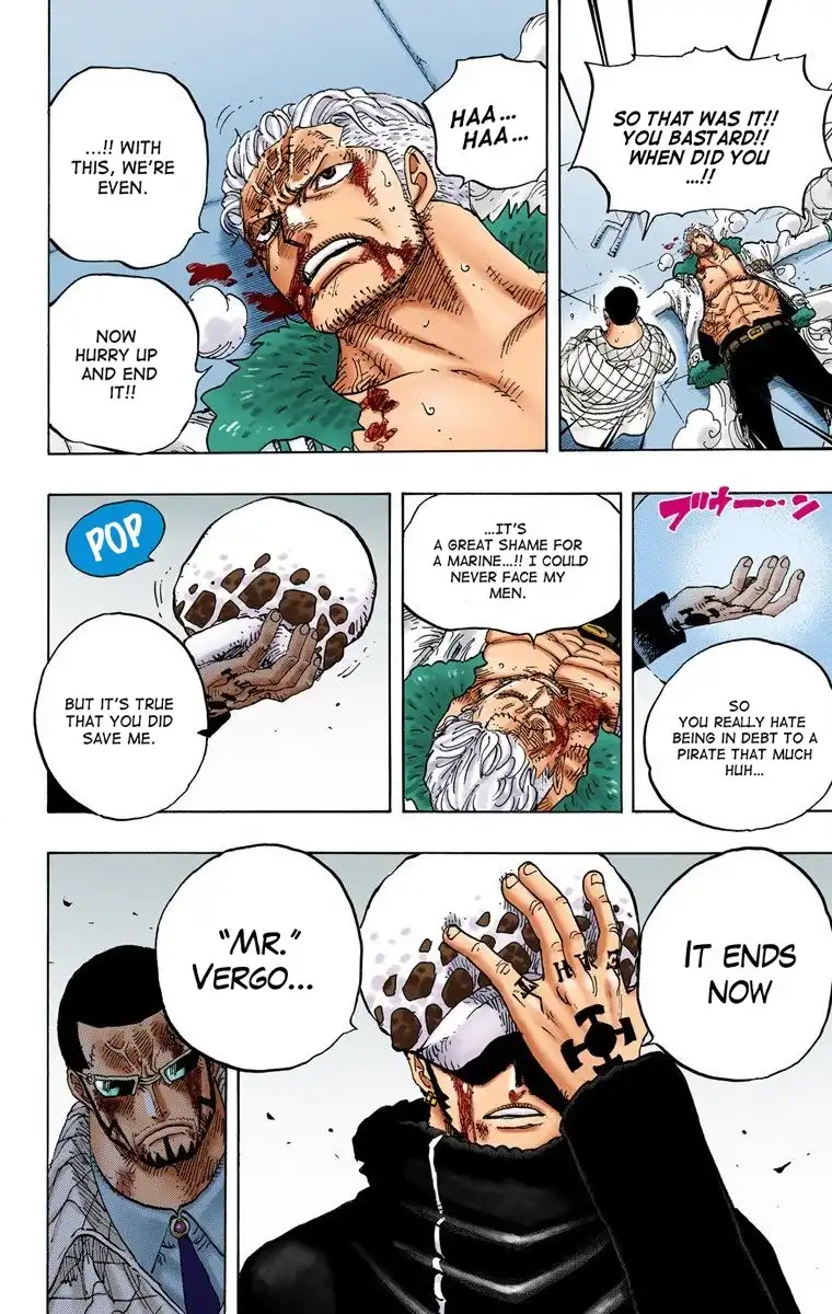 One Piece - Digital Colored Comics Chapter 690 13